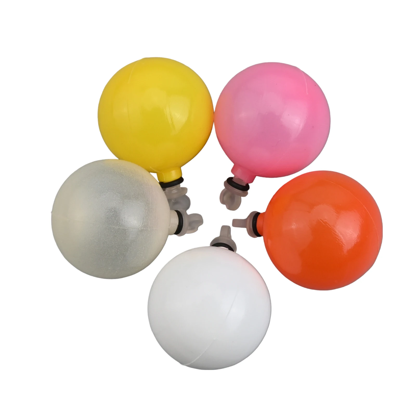 5pcs Fly Fishing Float Set with Air Lock Strike Indicators EVA Foam Tear Drop Design for Increased Catch Efficiency