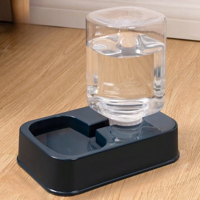1/2 Pcs Pet Water Dispenser And 1 Pet Food Dispenser Set,  Cat Water Dispensers,  Pet Bowl Feeders 6