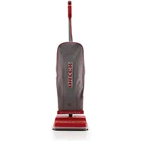 Oreck Commercial Upright Bagged Vacuum Cleaner, Lightweight, 40ft Power Cord, U2000R1, Grey/Red 1