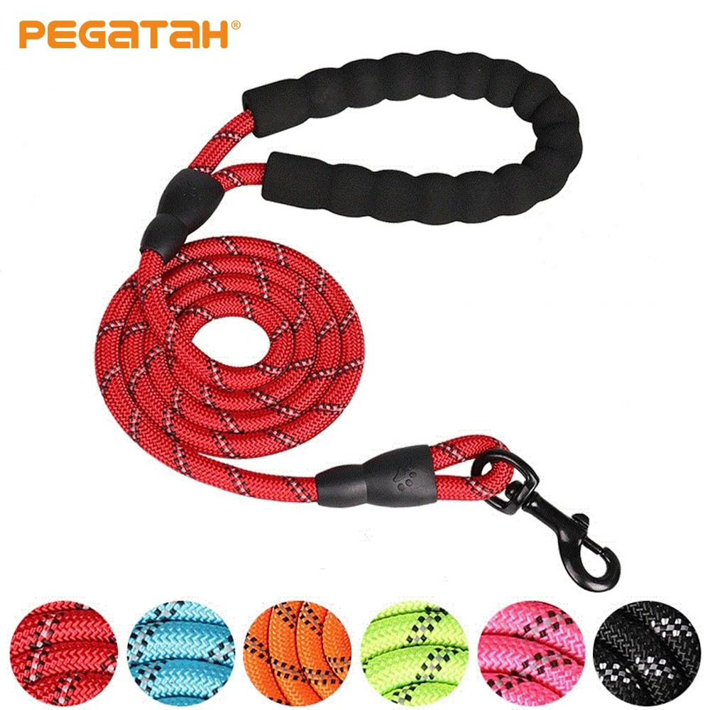 Dog Leash Running Bungee Hand held Waistworn Adjustable Harness Dog Nylon Elastic Retractable
