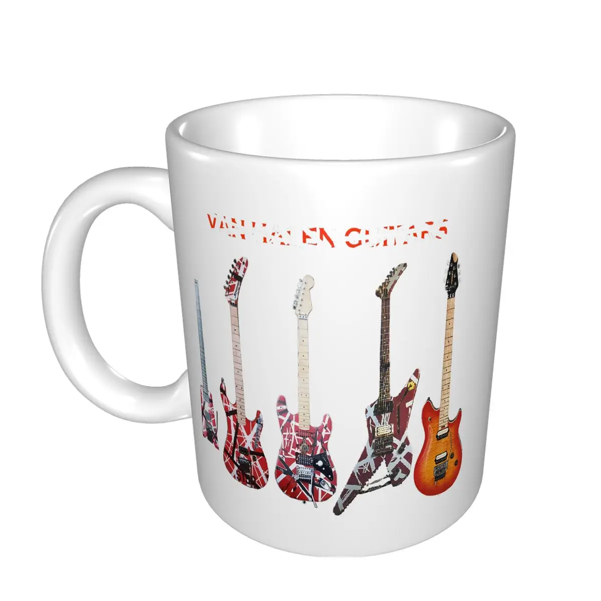 Electric Guitar Coffee Mug  Lightweight Ceramic Coffee Mug