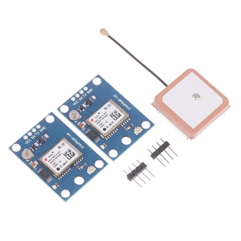 1개/세트 GY-NEO6MV2 NEO-6M NEO6MV2 GPS 모듈(비행 제어 EEPROM 포함) MWC APM2.5 6MV2용 대형 안테나 모듈