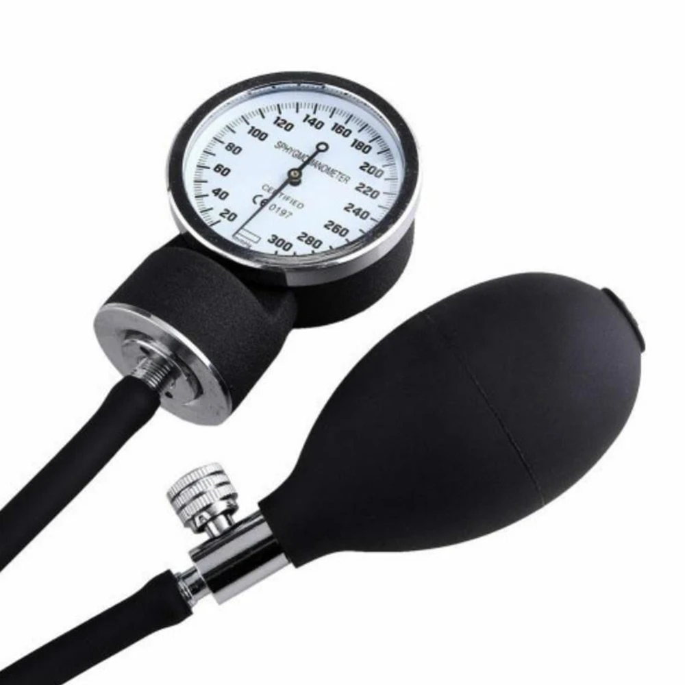 Manual Arm Blood Pressure Monitor Stethoscope Sphygmomanometer Aneroid Gauge Device Home Blood Pressure Meter Medical Equipment dual head stethoscope,medical stethoscope