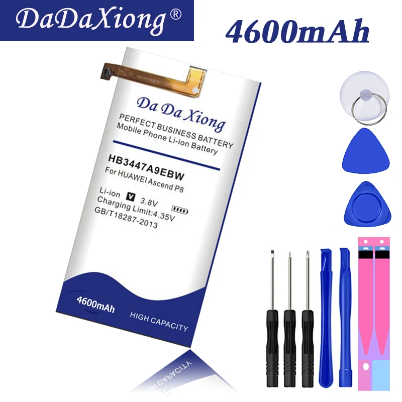 

DaDaXiong 4600mAh HB3447A9EBW Use For Huawei Ascend P8 Cell Phone Battery