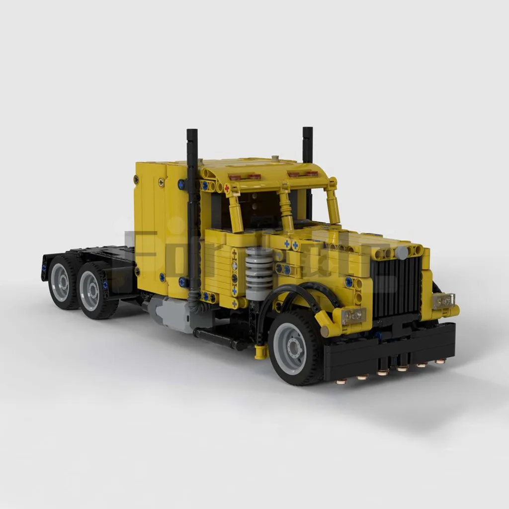 

MOC-59951 GTA Linerunner грузовик от TSmarf модель строительного блока сращенная электрическая игрушка головоломка подарок для детей