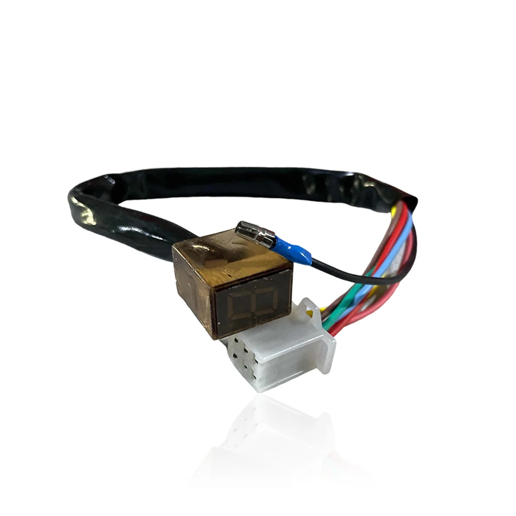 

Display Digital 6 Speed Black Off-Road Displays Light Neutral Indicator Repair Part Motorcycles Motorbike Accessory