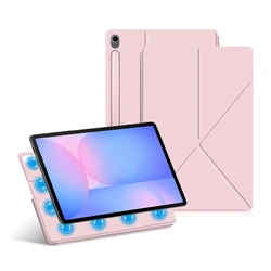 Magnetic Tablet Stand Smart Cover - Premium Protective Case with Stand Functionality for Tab S9 FE 10.9 inch (Pink)