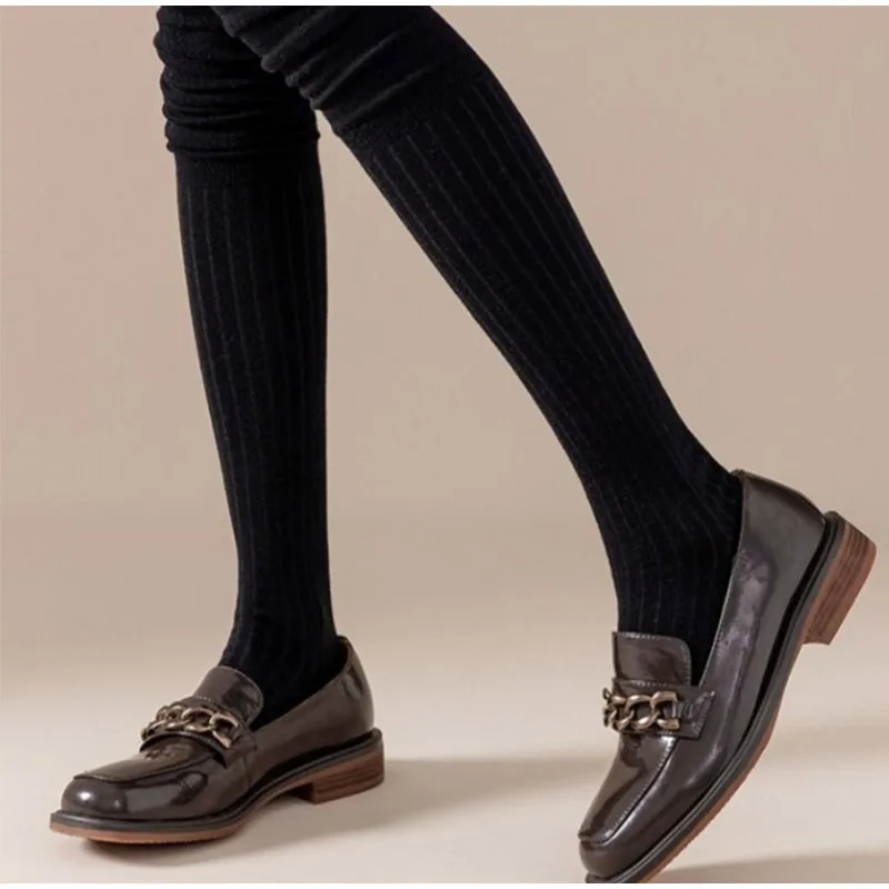 Women's High Elasticity Long Knee Warm Socks