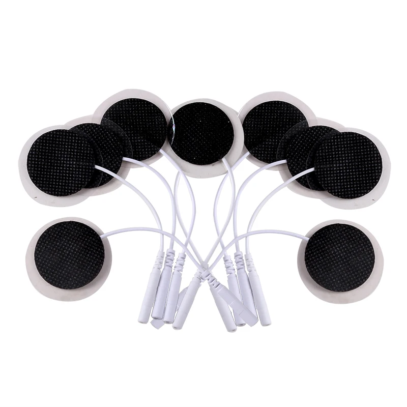 32mmNon-woven Fabric Self Adhesive Replacement Massage Patch Tens EMS Electrodes Pads for Muscle Electrostimulator Body Massager 6