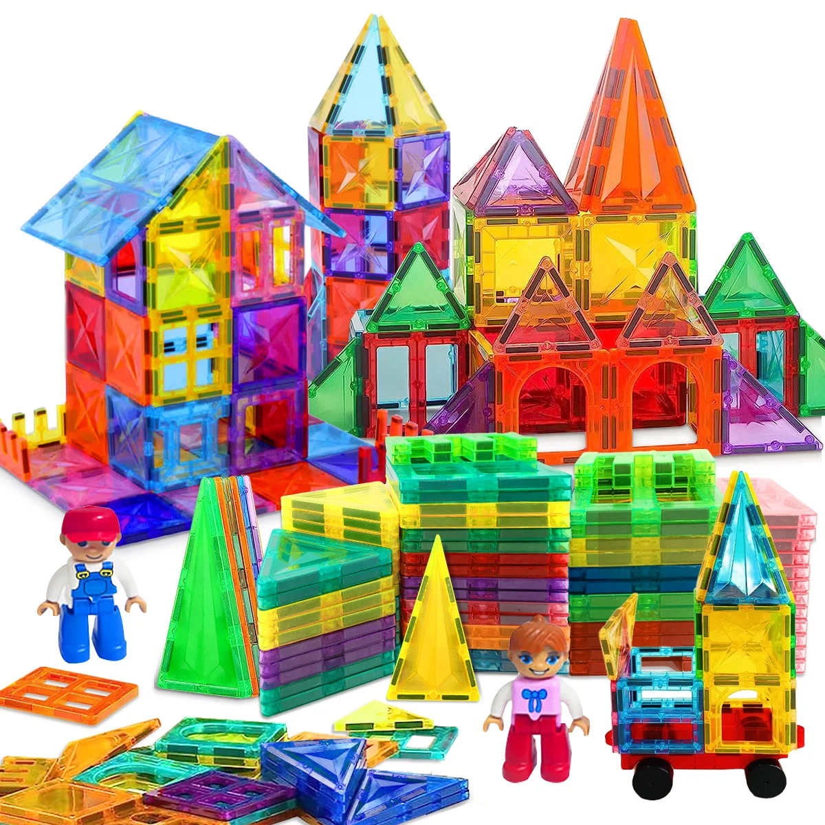 Light Magnetic Building Blocks 3D educational STEM Building Toys stimulate creativity and brain development for boy girl gift magnetic building blocks magnetic assembly toy