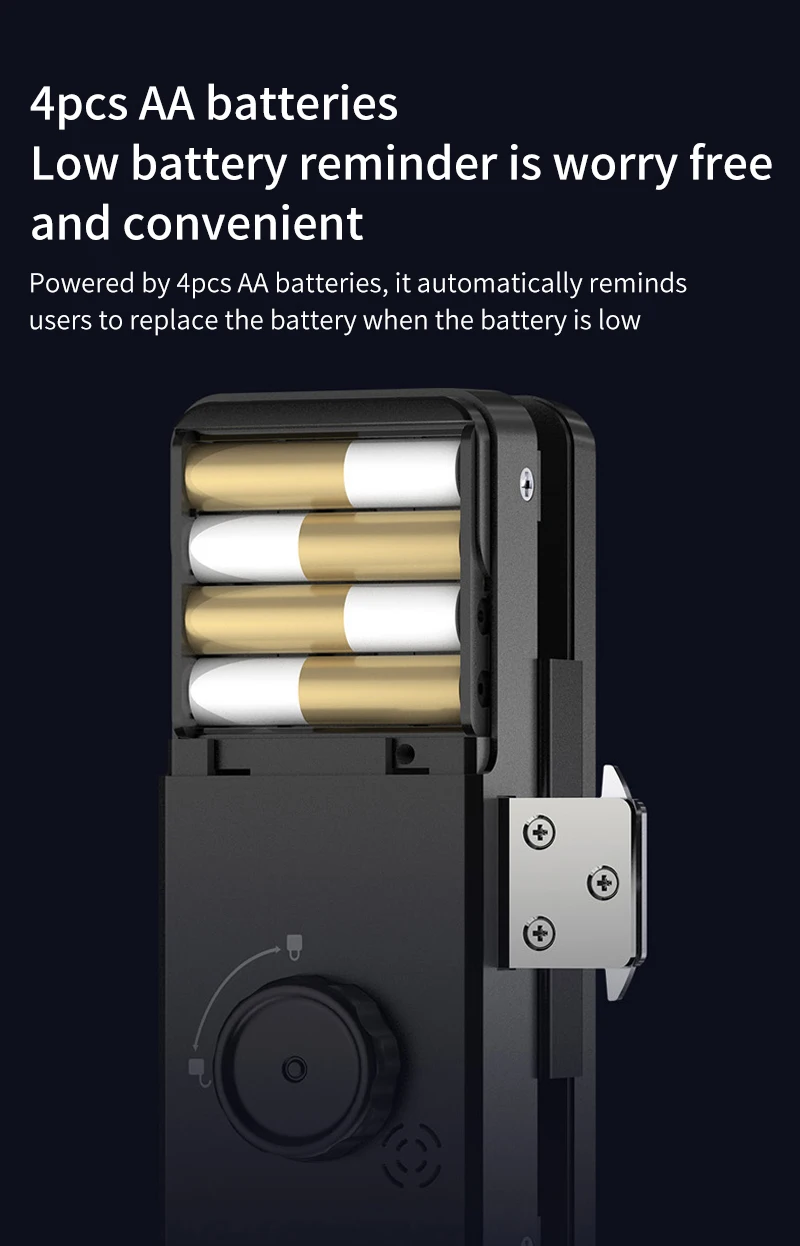 Ttlock APP Wooden Glass Door Lock Bluetooth Remote Unlock Fingerprint App Card P