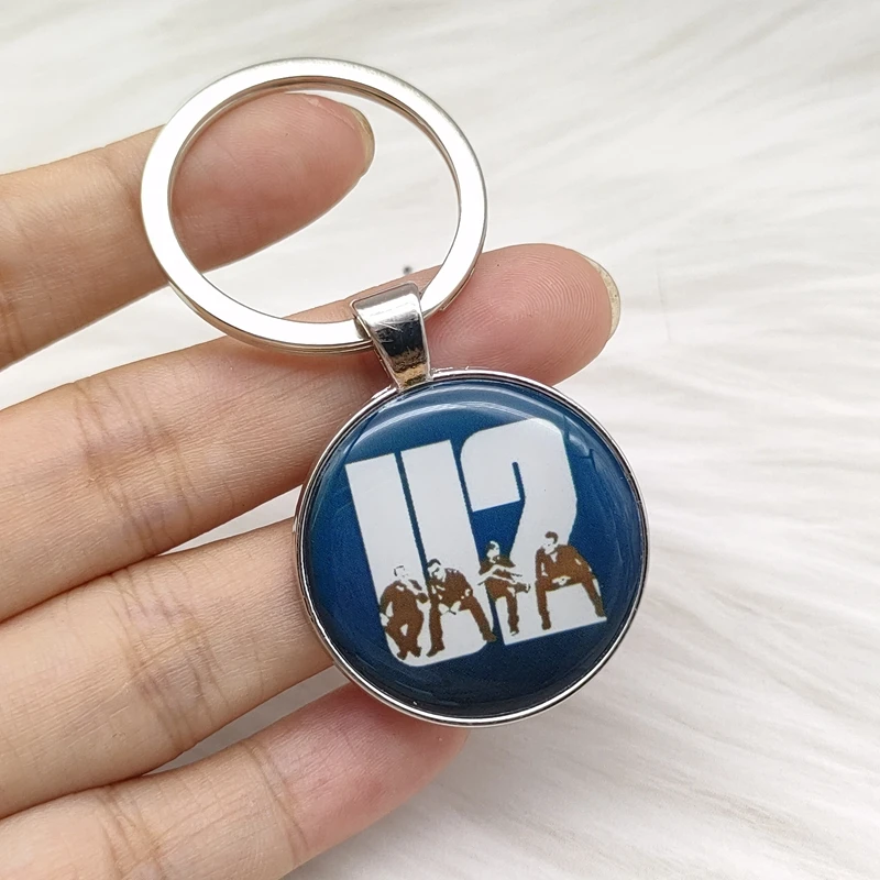 Stylish Alloy Keychain Music Bag Pendant Fan Accessory Wholesale