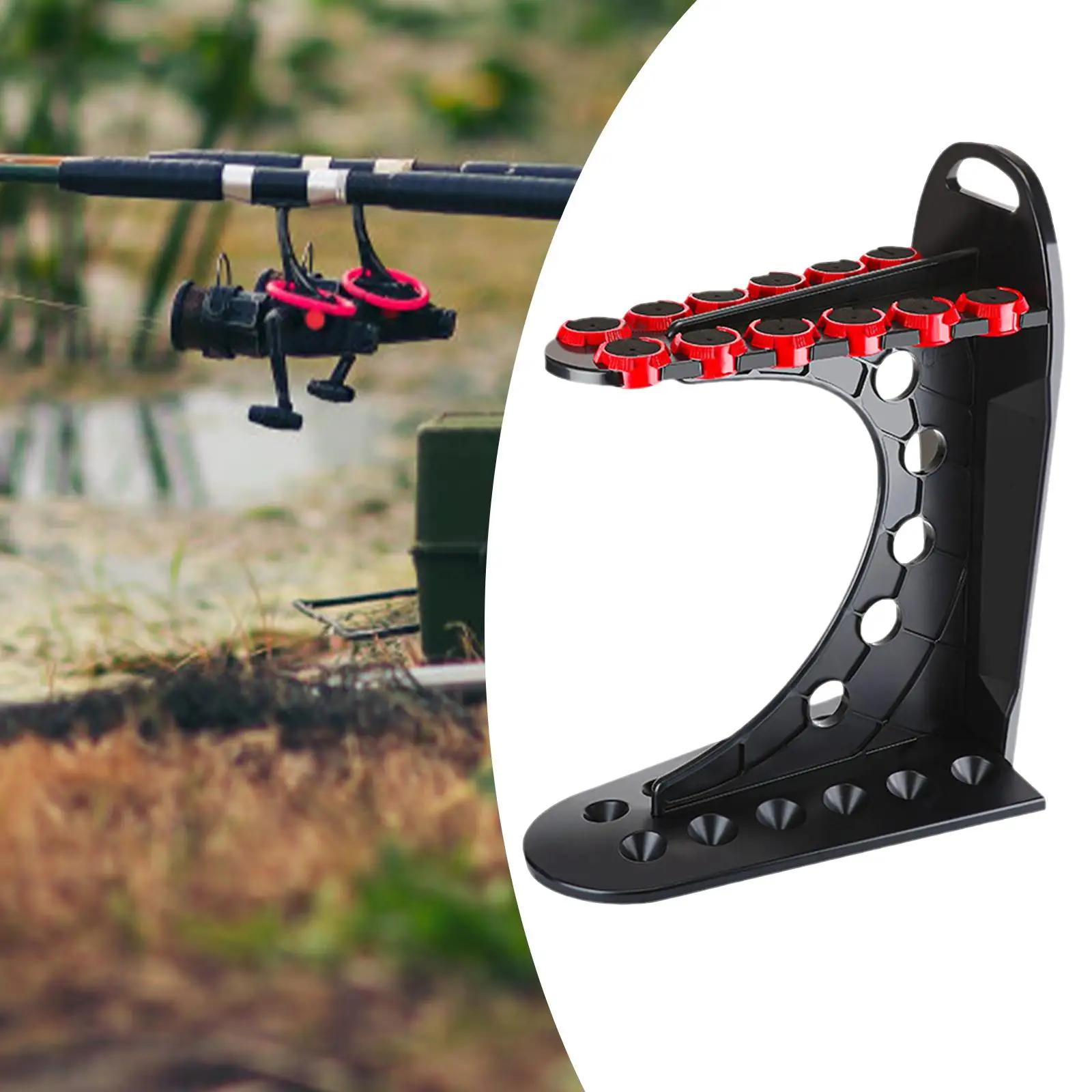 Fishing Rod Storage Rack Vertical Fishing Pole Display Rack Shop Indoor Sturdy Easy Installation Cabin Household Rod Rack Stand Fishing Rod Storage Rack Vertical Fishing Pole Display Rack Shop Indoor Sturdy Easy Installation Cabin Household Rod Rack Stand