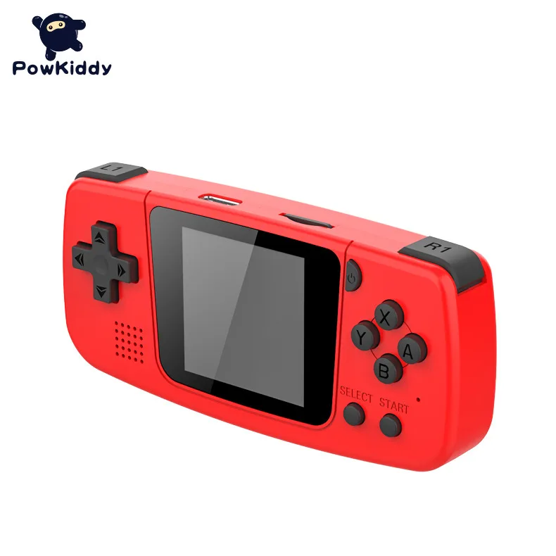 

POWKIDDY NEW Q36 Mini IPS Screen Open Source Handheld Game players Keychain 3DS Retro PS1 Mini Console Boy Children's Gifts