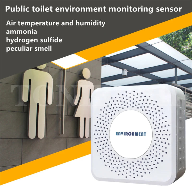 

LoRa Ammonia Sensor, Hydrogen Sulfide Sensor, Odor PM2.5 Detector, Wireless Sensor, Smart Public Toilet Waste Station Breeding