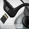 JS7 Bone Conduction Headphones Tf Card Digital Display Fone Headset Hands-free Call Auriculares Sports Open-ear Earphone 5