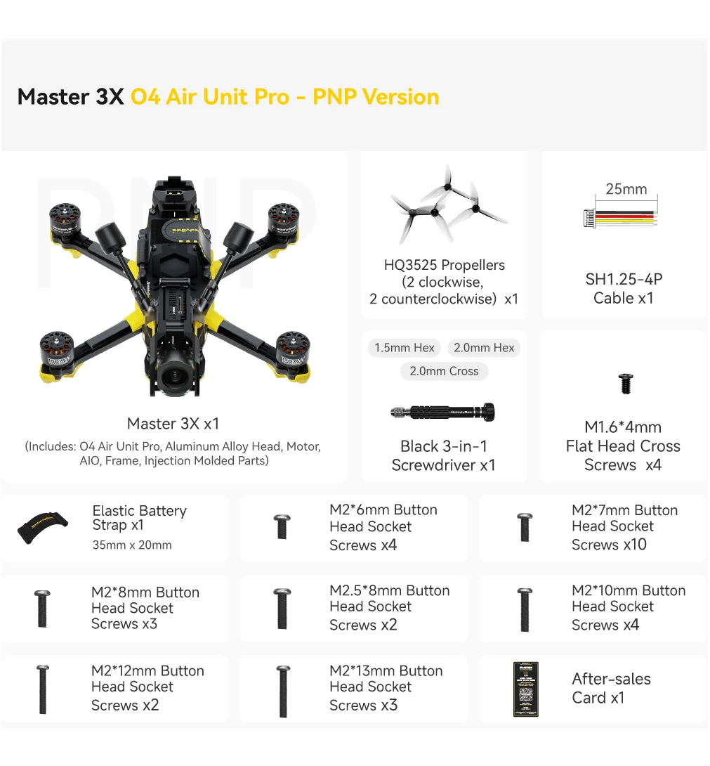 ตัวเลือกสินค้า โมดูลาร์ O3/O4 Pro ดิจิตอล VTX โดรน FPV