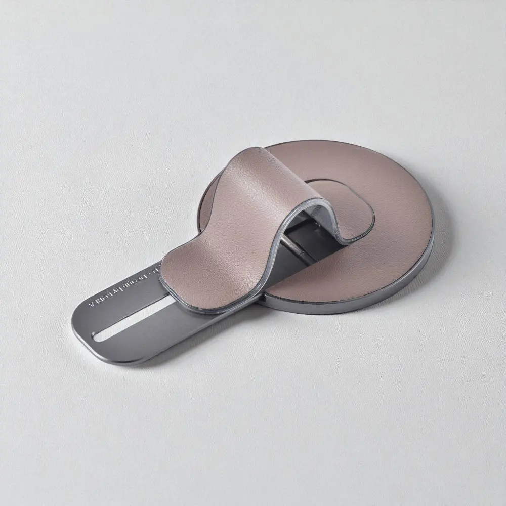 Luxury Magnetic Leather Foldable Phone Grip Stand