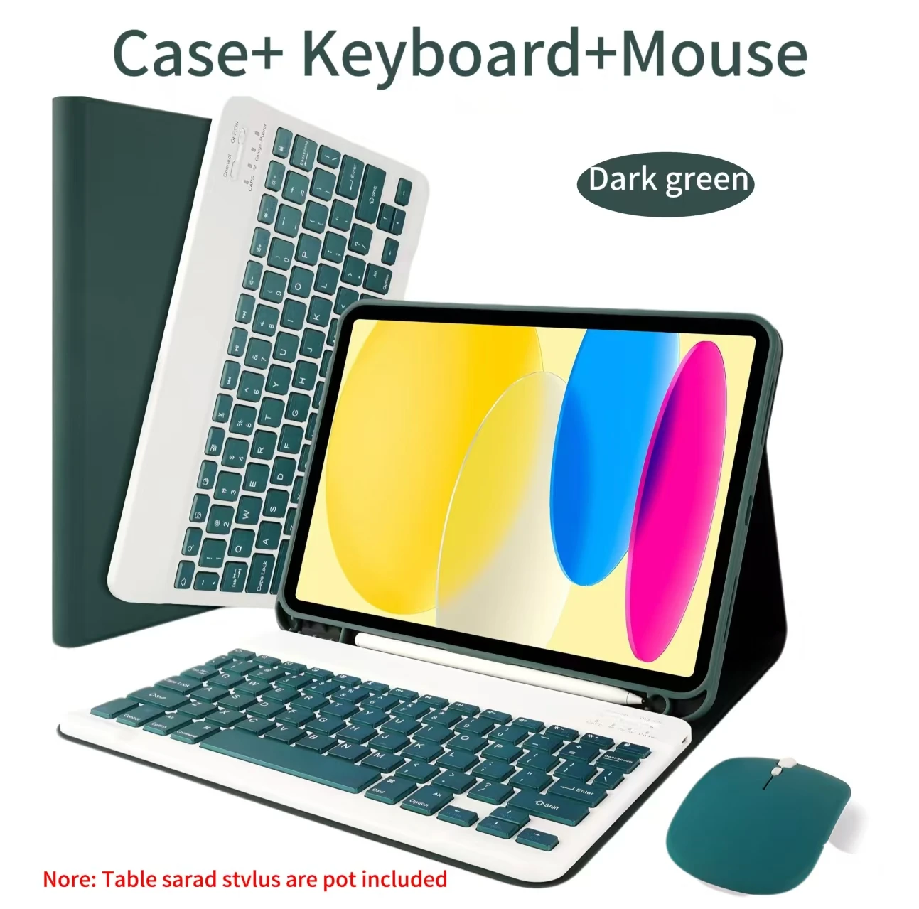 Removable Keyboard Cover Case for Tablets, 11-10.9 Inch
