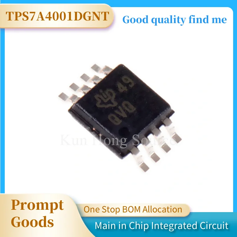 

1pcs/lot TPS7A4001DGNT TPS7A4001 REG LIN POS ADJ 50MA HVSSOP-8 IC CHIP New & original