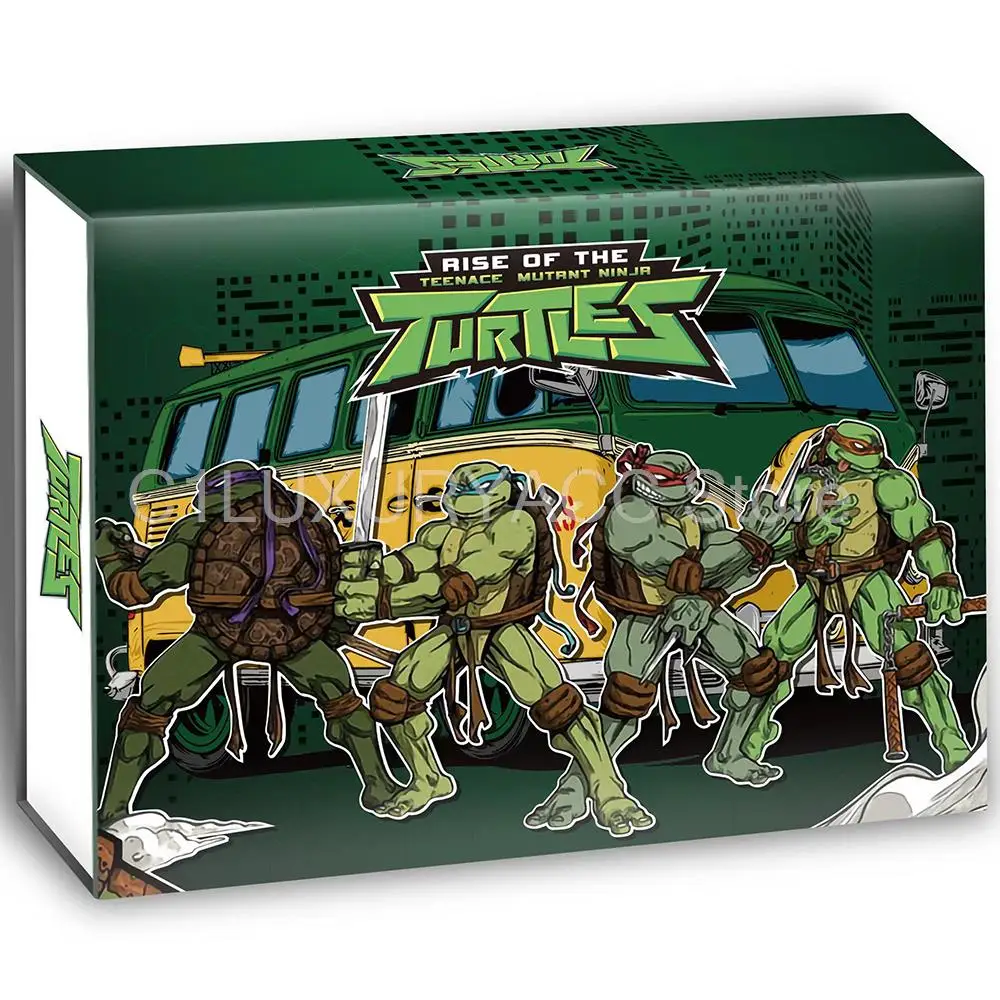 

Teenage Mutant Ninja Turtles Card Collection for Child Japan Anime Figure Board Game Players Party Game Card Kids Christmas Gift