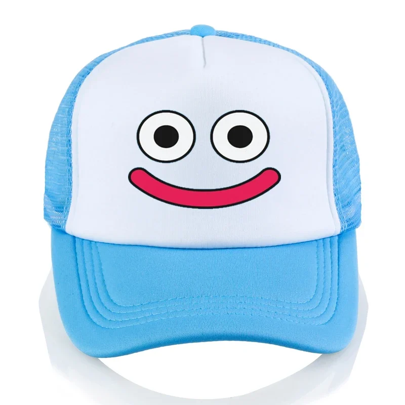 

Dragon Quest Warrior Dragonlord Hero Slimes Game baseball cap summer Mesh Visor Hat cool Men Women Adjustable snapback hats