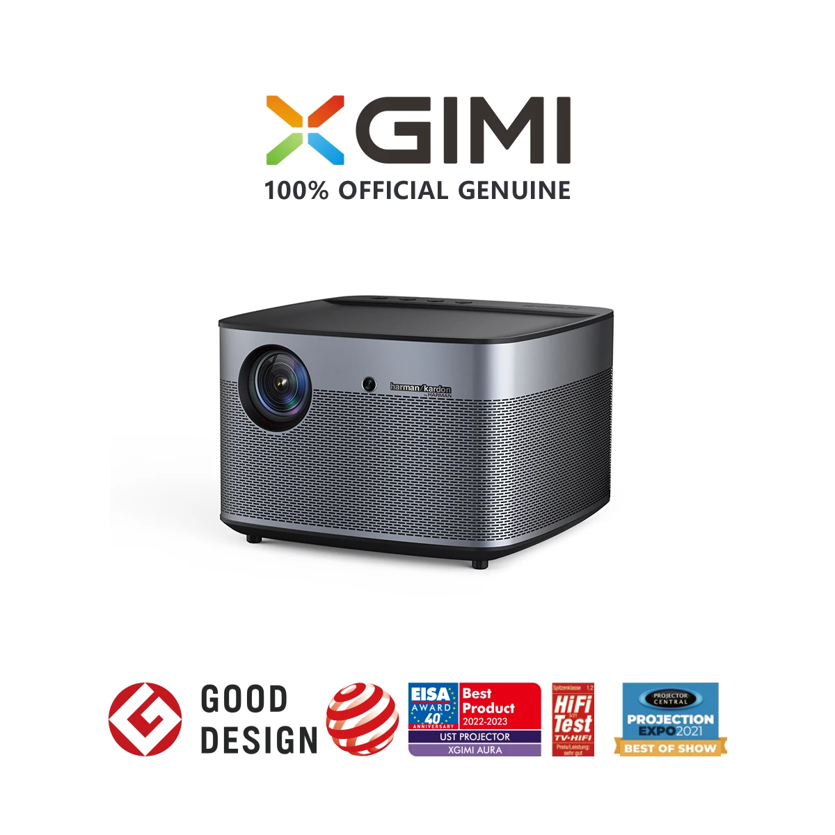Xgimi Projecteur Intelligent H2 4k 1080p Hd, Version Globale, Wifi