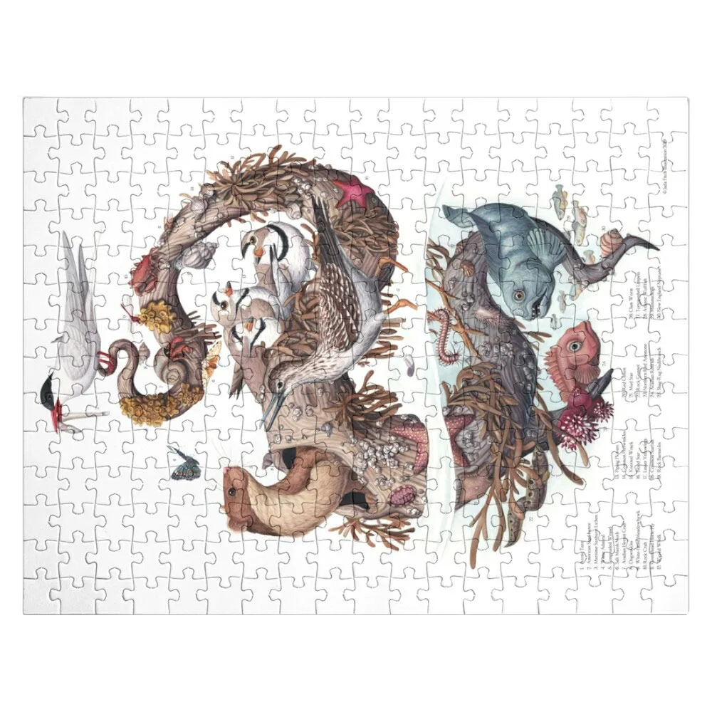 Driftwood (with labels) Jigsaw Puzzle Animal Jigsaw Puzzle For Adults Wooden Puzzle Adults bbc ghosts retro portraits jigsaw puzzle customizable gift wooden adults with photo animal puzzle