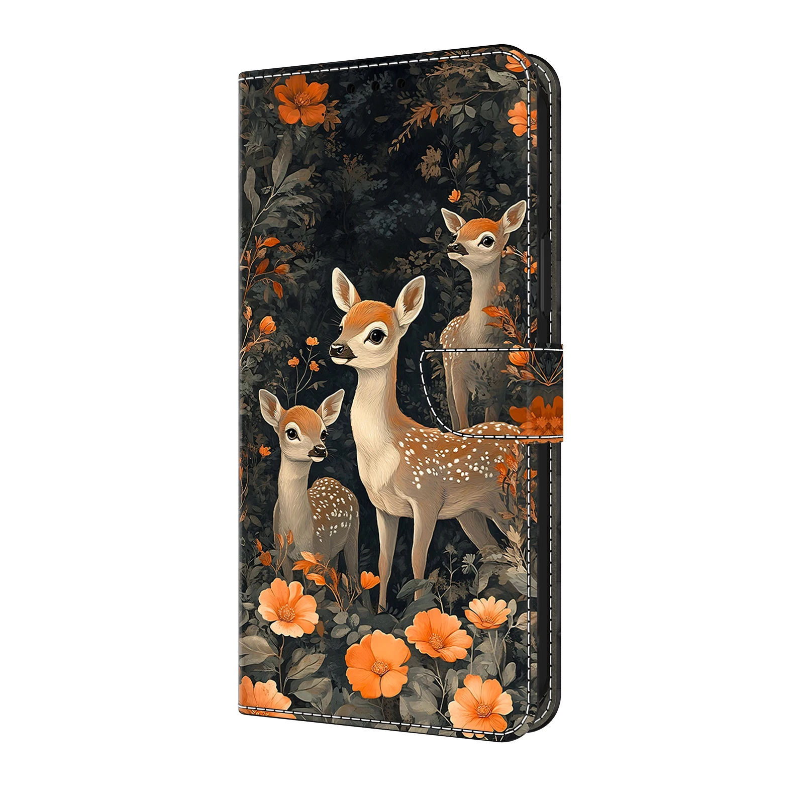 Magnetic Flip Leather Wallet Phone Case