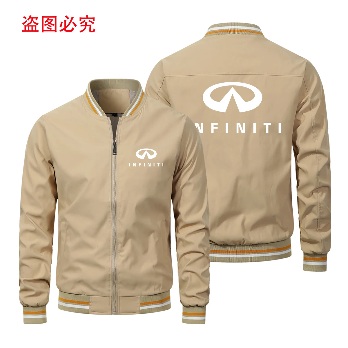 New Car Printed Jacket Fashion Racing Men's Jacket Motorcycle Riding Outdoor Sports Bicycle Men's Clothing