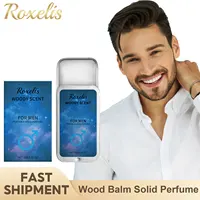 Pheromone Cologne Solid Perfume Woody Scent Lasting Natural Fragrance Release Charming Confidence Pocket Deodorant Solid Balm
