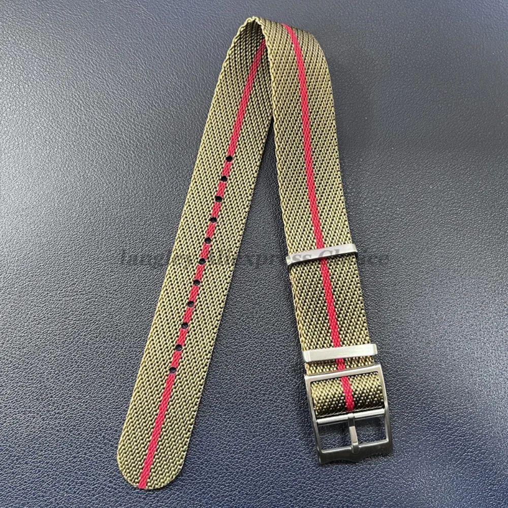 Premium-Nylon-Uhrenarmband für Tudor-Armee, Militär-Canvas-Armband, 20 mm, 22 mm, Stoffarmband für Seiko für Omega, Herren und Damen – Detail 3