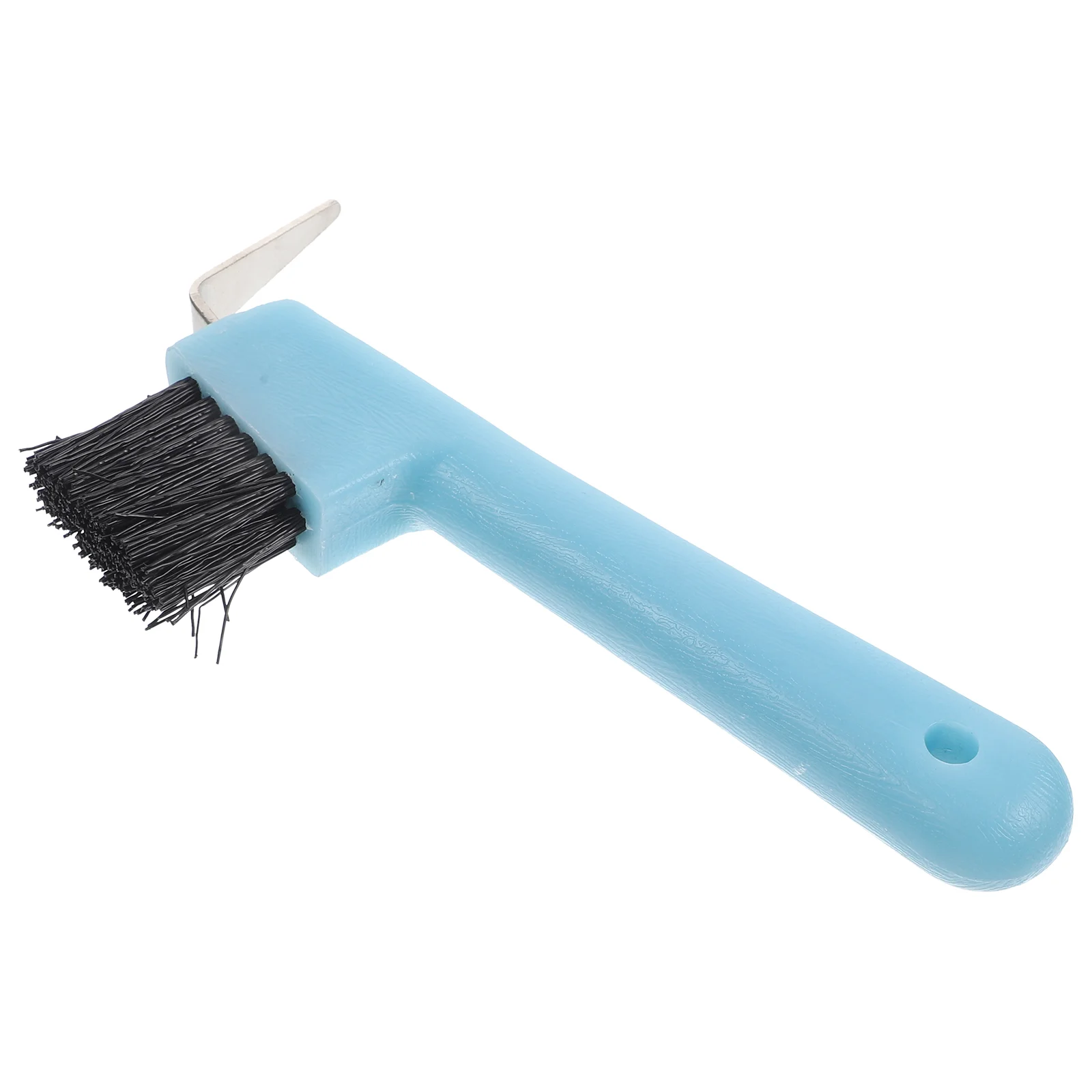Plastic Horse Hoof Pick Brush Grip Hoof Pick Handle Cleaning Brush Horseshoe Grooming Tool Portable Hoof Pick Horse