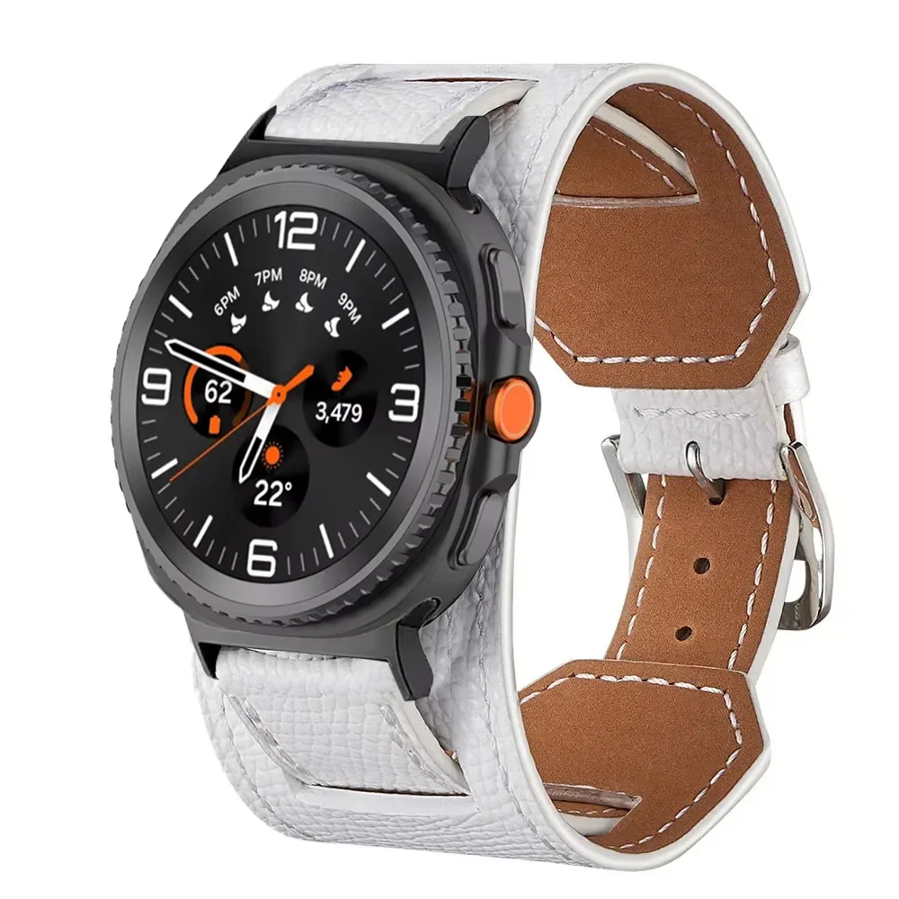 Premium Leather Band - Comfortable Bracelet for Smartwatches