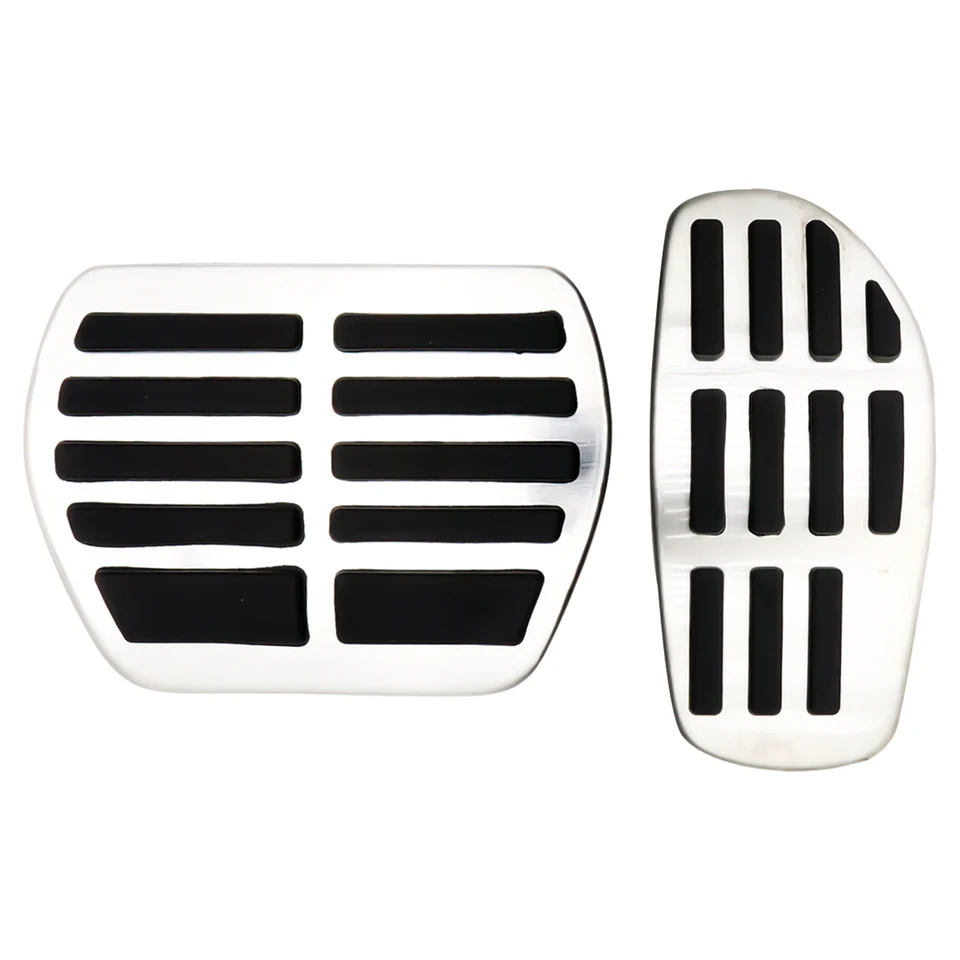 AT MT – Pédales De Voiture Pour Renault Captur Kaptur 2019 2020 2021 2022 2023, Tapis De Repos, Couvercle De Pédale De Ein à Gaz Et Carburant, Accessoires