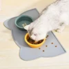Pet Placemat Feeding Mat for Cats and Dogs Waterproof Leakage Food with Nonspill Nonslip Easy to Clean Silicone Placemats 1