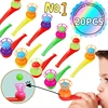 20PCS Suspended Blow Pipe Blow Ball Rod Game Children Balance Training Floating Blowing Ball Magic Dangling Family Kids Toy 1
