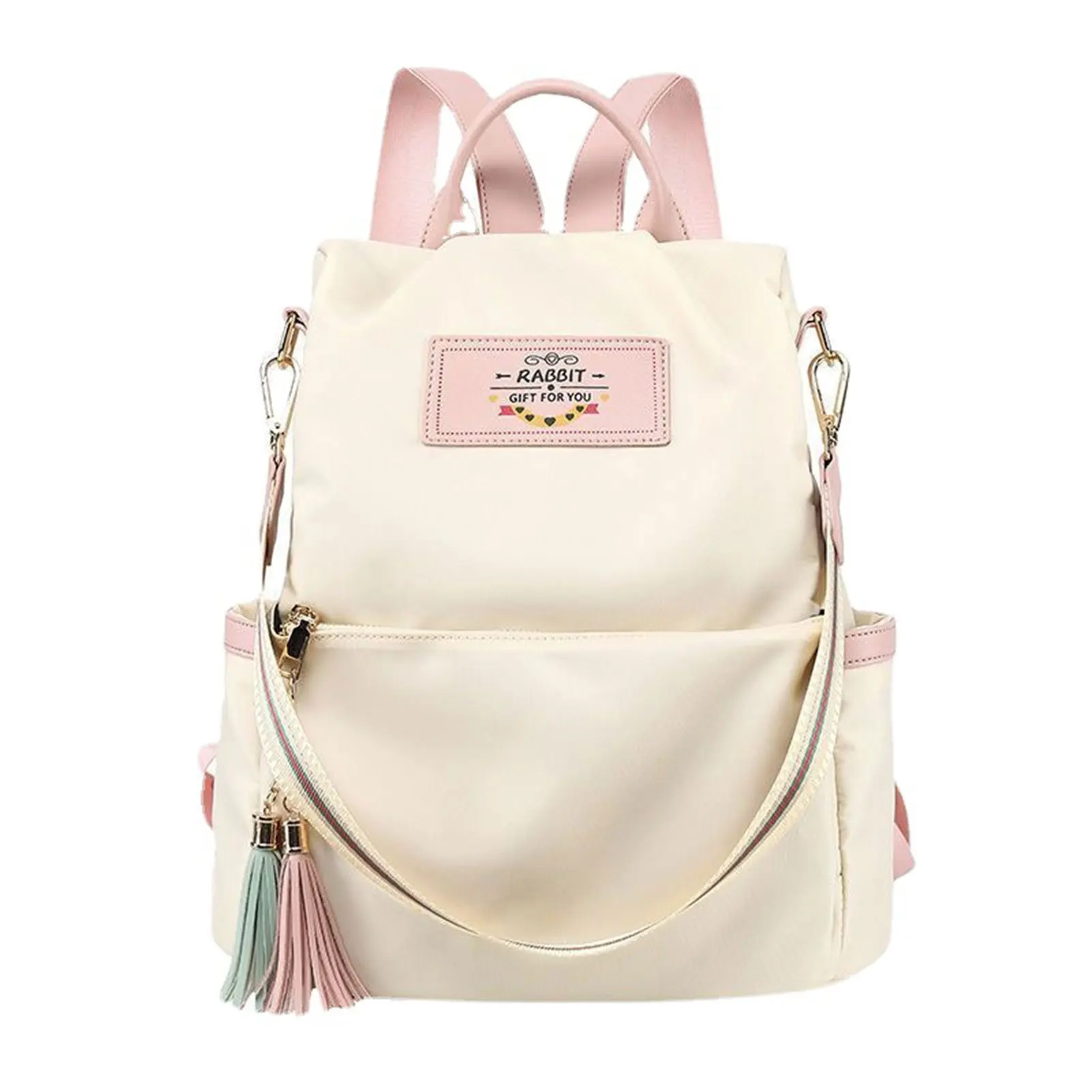 

Anti-Theft Student Schoolbag Removable Shoulder Strap Large Capacity Bag for Women Business Travel