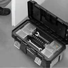 Tools Box Double Layer Shockproof Waterproof Removable Hard Case Screwdriver Storage Boxes Anti-fall Rigid Plastic Tool Box 4