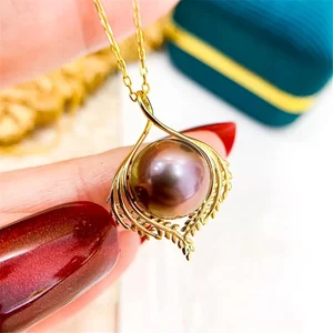 Image for DIY Pearl Accessories S925 Sterling Silver Pendant 