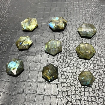 Natural Crystal  Star of David Moonstone Raw Gemstone Ornament Polished Quartz Labradorite Hexagram Gemstone Magen David Healing 1