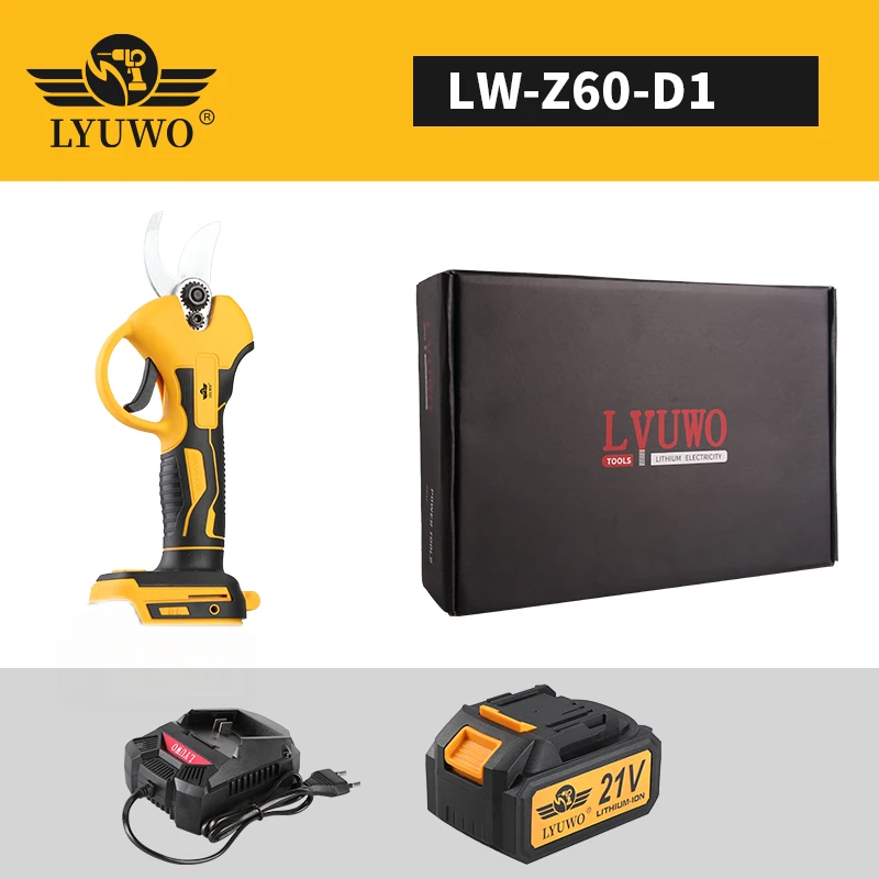 ماكينة تشذيب لاسلكية قابلة لإعادة الشحن من LYUWO،...