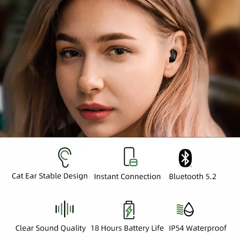 Фото Наушники-вкладыши MIJIA Xiaomi Redmi Buds 3 Youth Edition, IP54, водонепроницаемые, Bluetooth 5,2, TWS, настоящая беспроводная сенсорная гарнитура №2