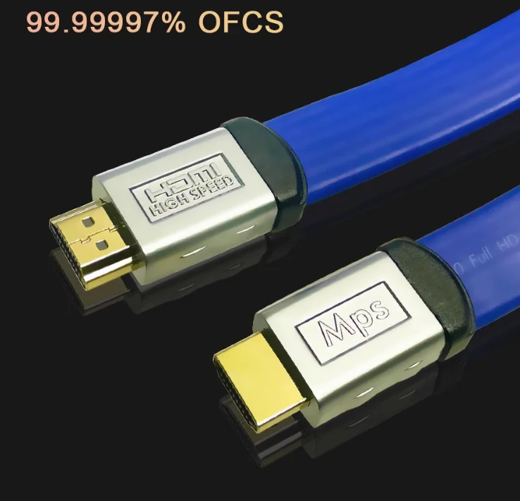 Hifi Mps Hd280 Ofc e Prata Banhado a Ouro Iis Compatível com Hdmi 2.0 3d 24awg 4k x 2k Ethernet Retorno de Áudio - Image 2