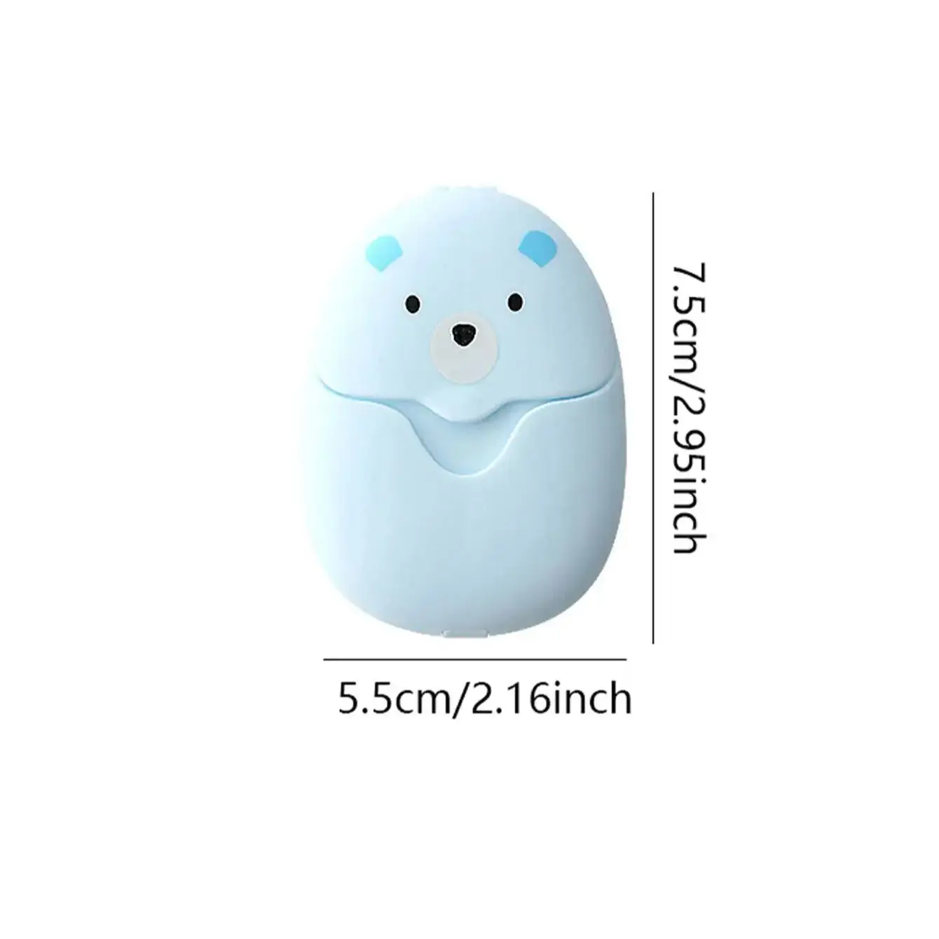 1pc-50 pack travel portable soap paper, outdoor disposable soap, hand washing soap, cleaning soap 6