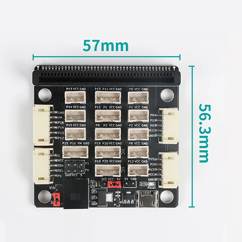 Microbit Expansion Board Development Board Python Programming Micro:Bit Conversion Board