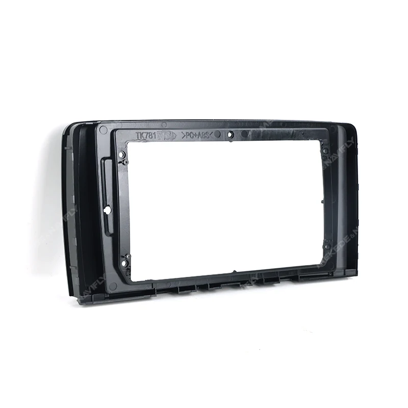 Android Car Radio Fascia Frame Harness Installation Panel For Mercedes Benz R-Class W251 R300 GPS Multimedia 16Pin Power Cable