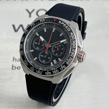 El nuevo reloj deportivo de moda para hombre 2025, reloj de cuarzo resistente al agua con movimiento VK63 y material luminoso 1