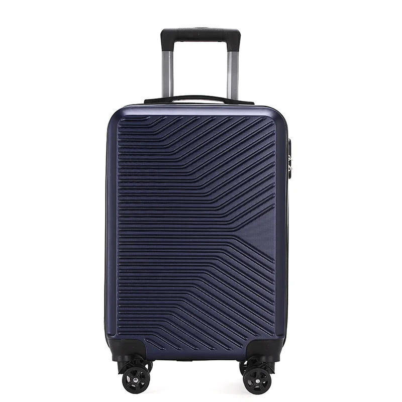 

（014）Trolley suitcase striped suitcase 20 inch foreign trade boarding case wholesale large capacity