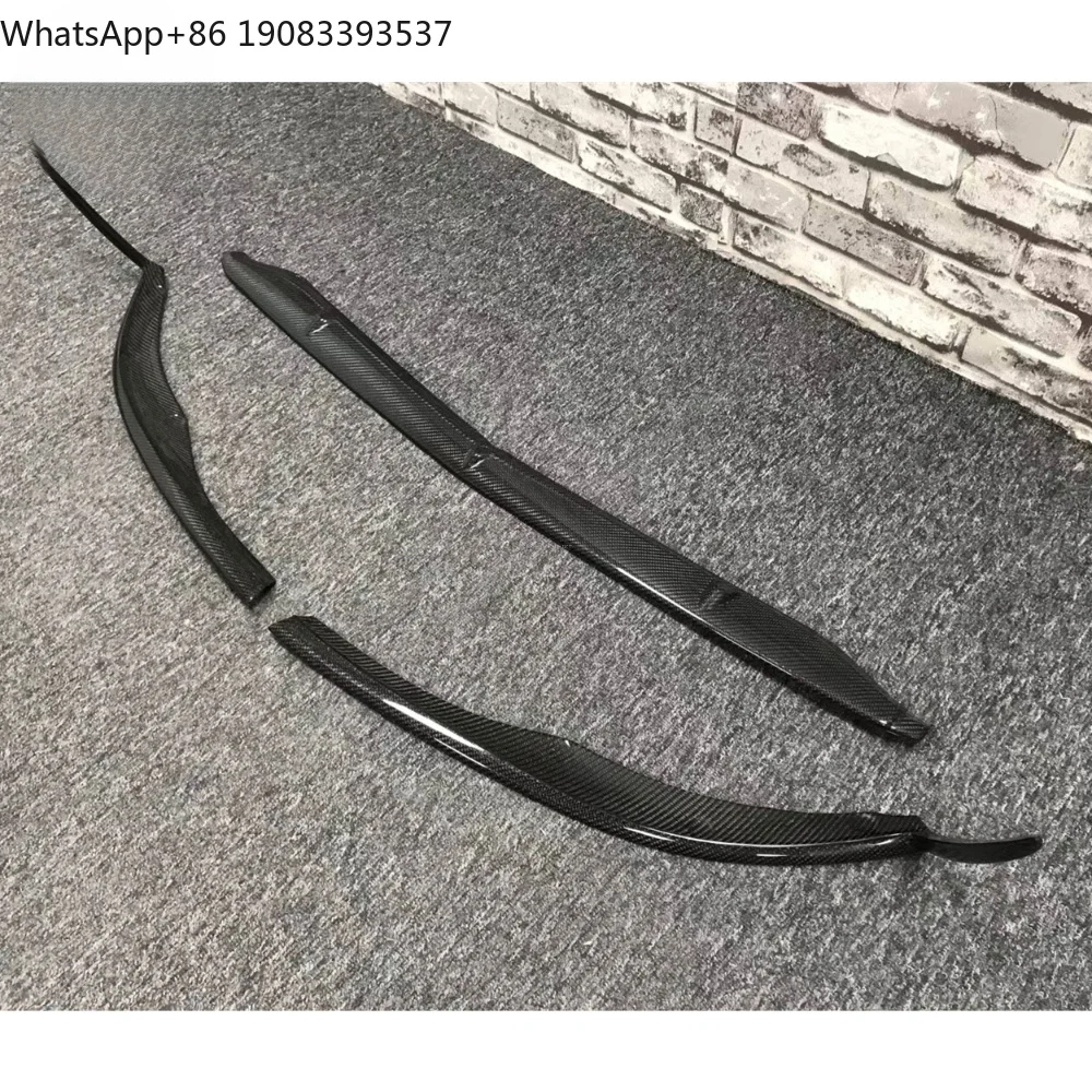 메르세데스 벤츠 W205 C63s AMG 쿠페용 W205 C63 Ed1 카본 파이버 프론트 립 프론트 범퍼 프론트 립